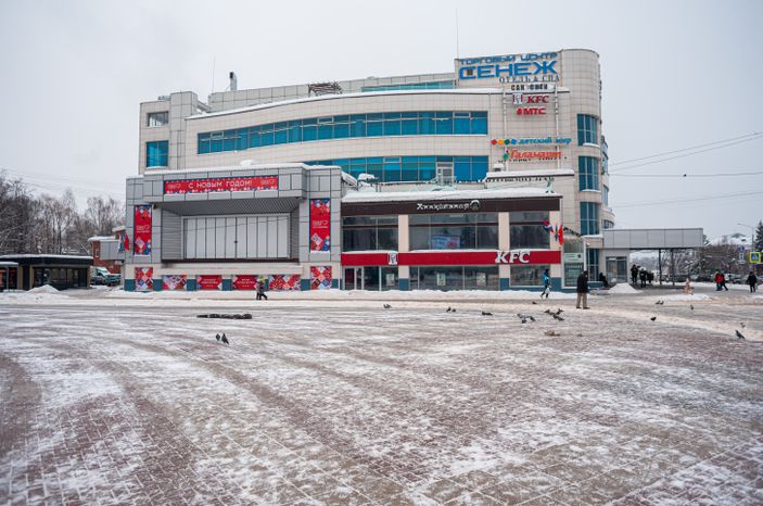 Зимние виды города Солнечногорск