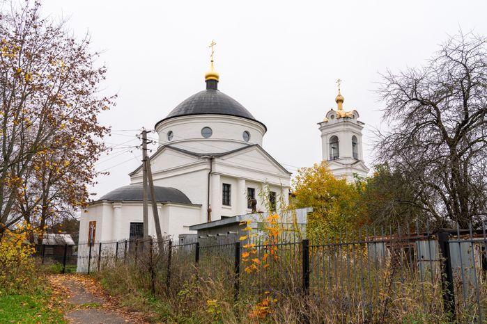 Церковь Николая Чудотворца в деревне Мокрое. Можайский округ