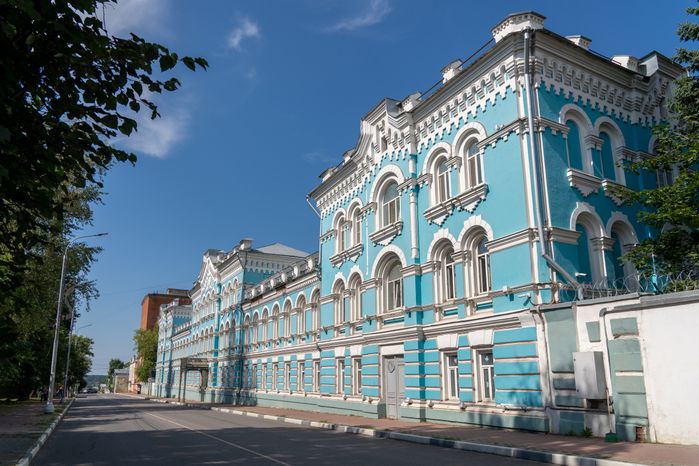 Летние виды города Серпухов