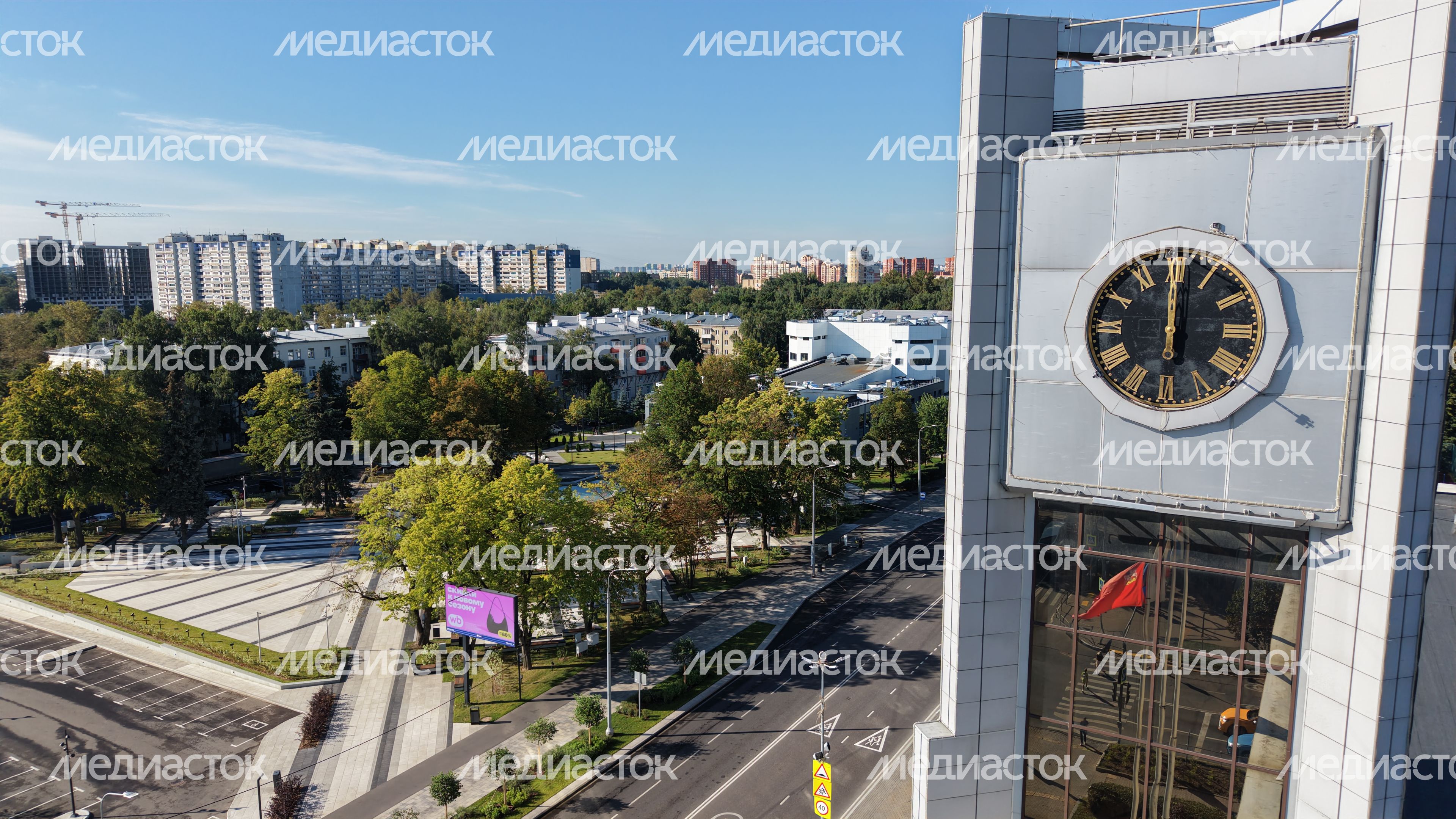 Благоустройство площади Мира в Мытищах