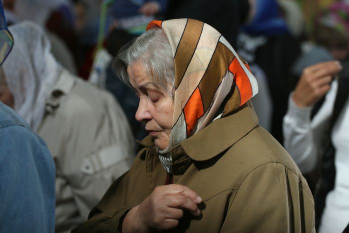 Празднование Яблочного спаса в Жуковском