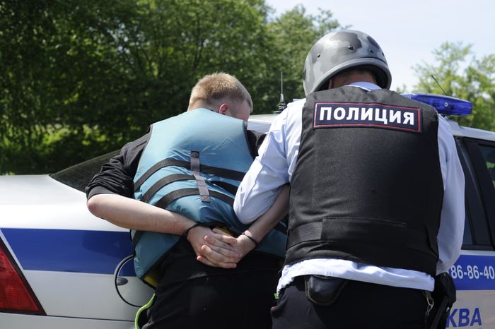 Учения вневедомственной охраны на Учинском водохранилище