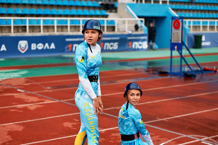 Женская сборная Казахстана завоевала бронзу в общем зачете на XI Чемпионате мира по пожарно-спасательному спорту