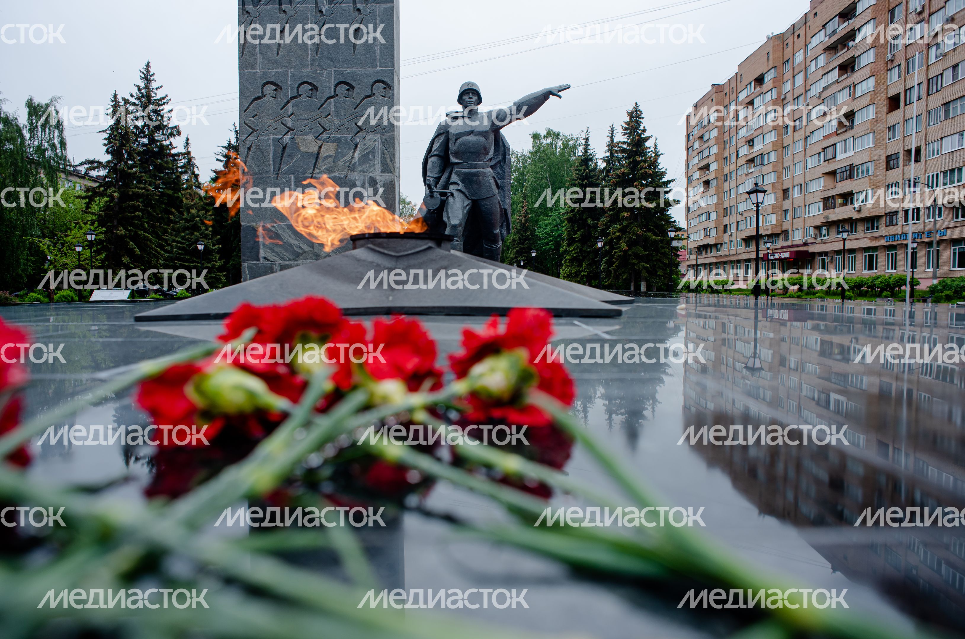 Летние виды города Балашиха