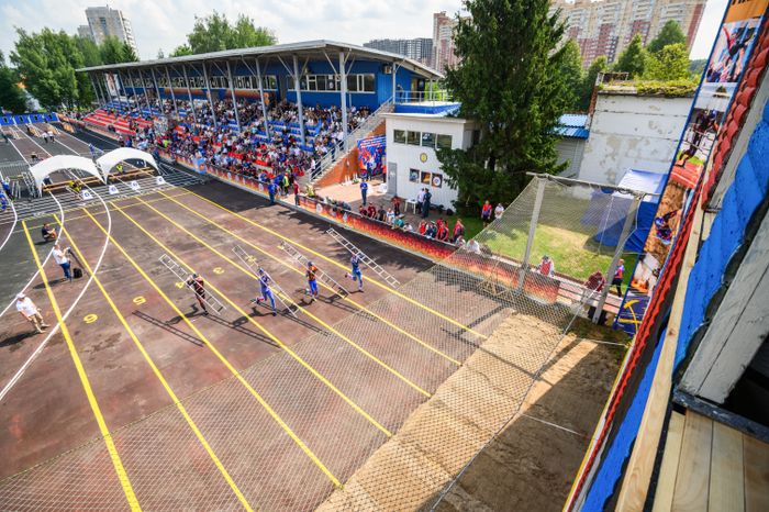 Соревнования по пожарно-спасательному спорту среди специальных управлений МЧС России