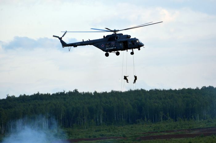 Международный военно-технический форум «Армия-2015». Динамический показ