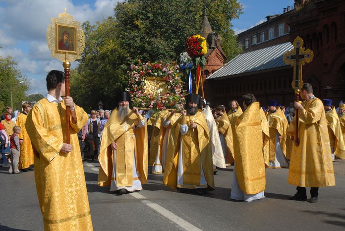 Крестный ход в Егорьевске