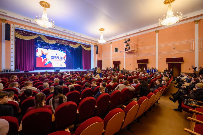 Концерт, посвященный Дню защитника Отечества, прошел в Люберцах