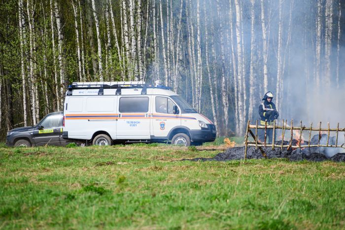 Командно-штабные учения по тушению пожаров в Богородском городском округе