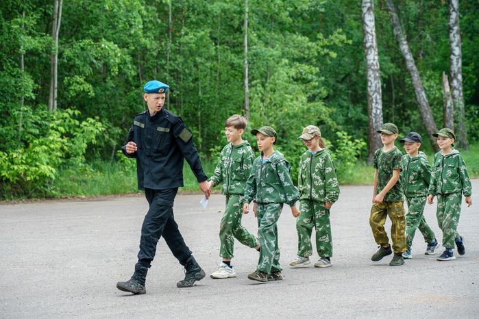 Межрегиональные соревнования воспитанников военно-патриотических клубов «Суворовские сборы» в Раменском