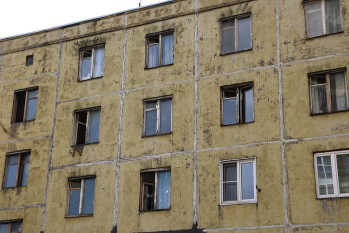 Аварийный дом №6 на ул. Набережная в Лыткарино