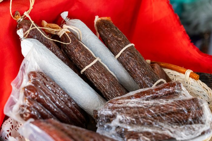 Фермерские мясные продукты на «Винной ярмарке» в Красногорске