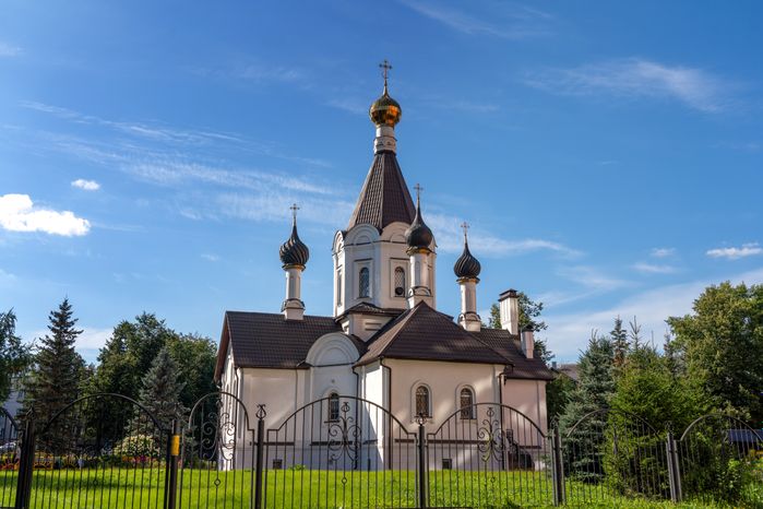 Церковь Рождества Христова в микрорайоне Центральный в Домодедово