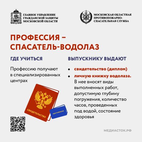 Спасатель-водолаз квадрат 07