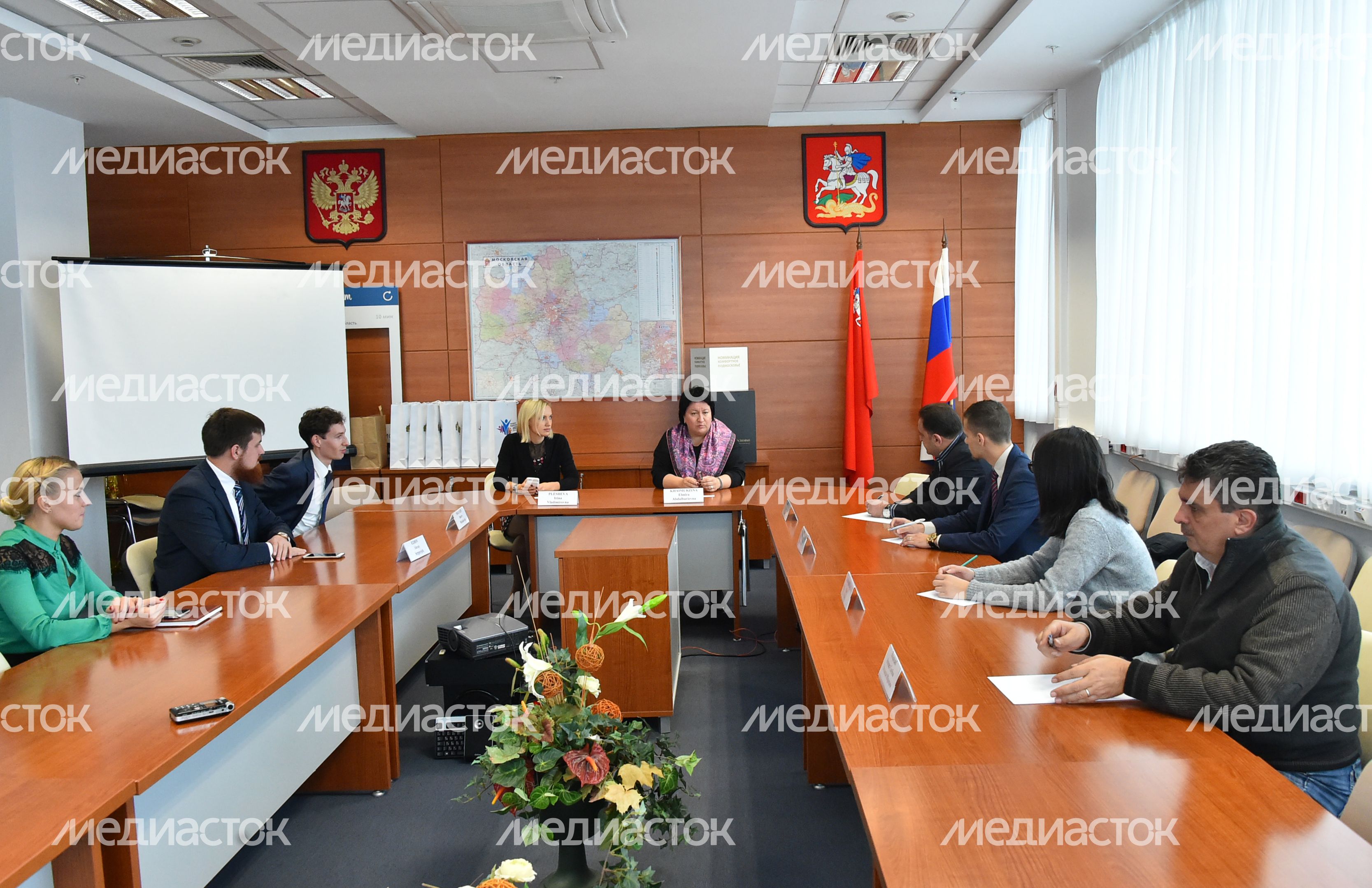 Встреча властей Подмосковья с представителями Сирии