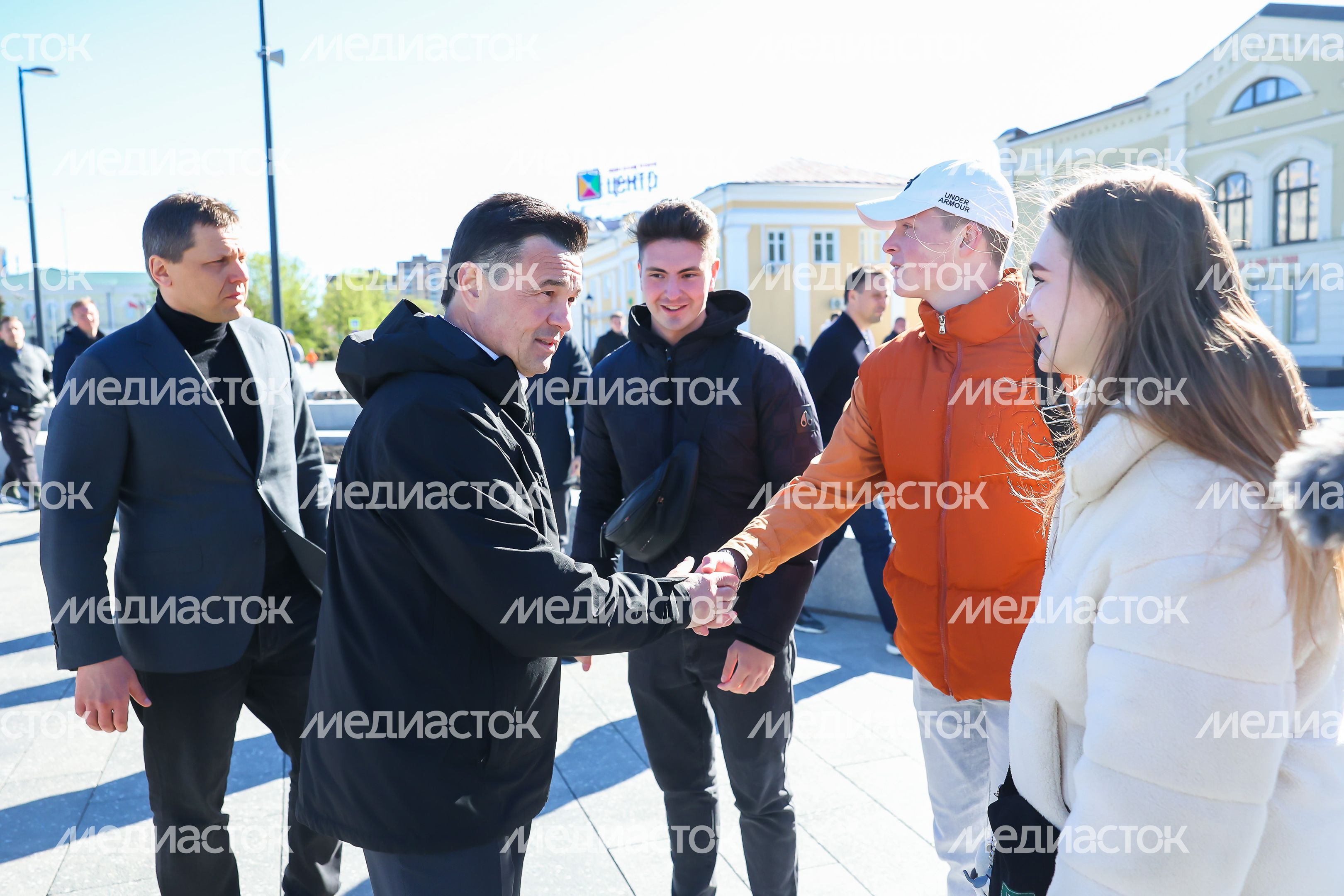 В Дмитрове завершен I этап реконструкции Советской площади