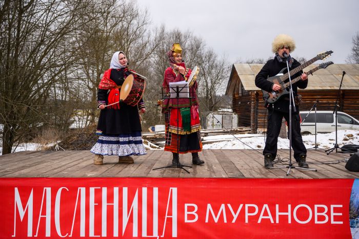 Празднование Масленицы в Муранове
