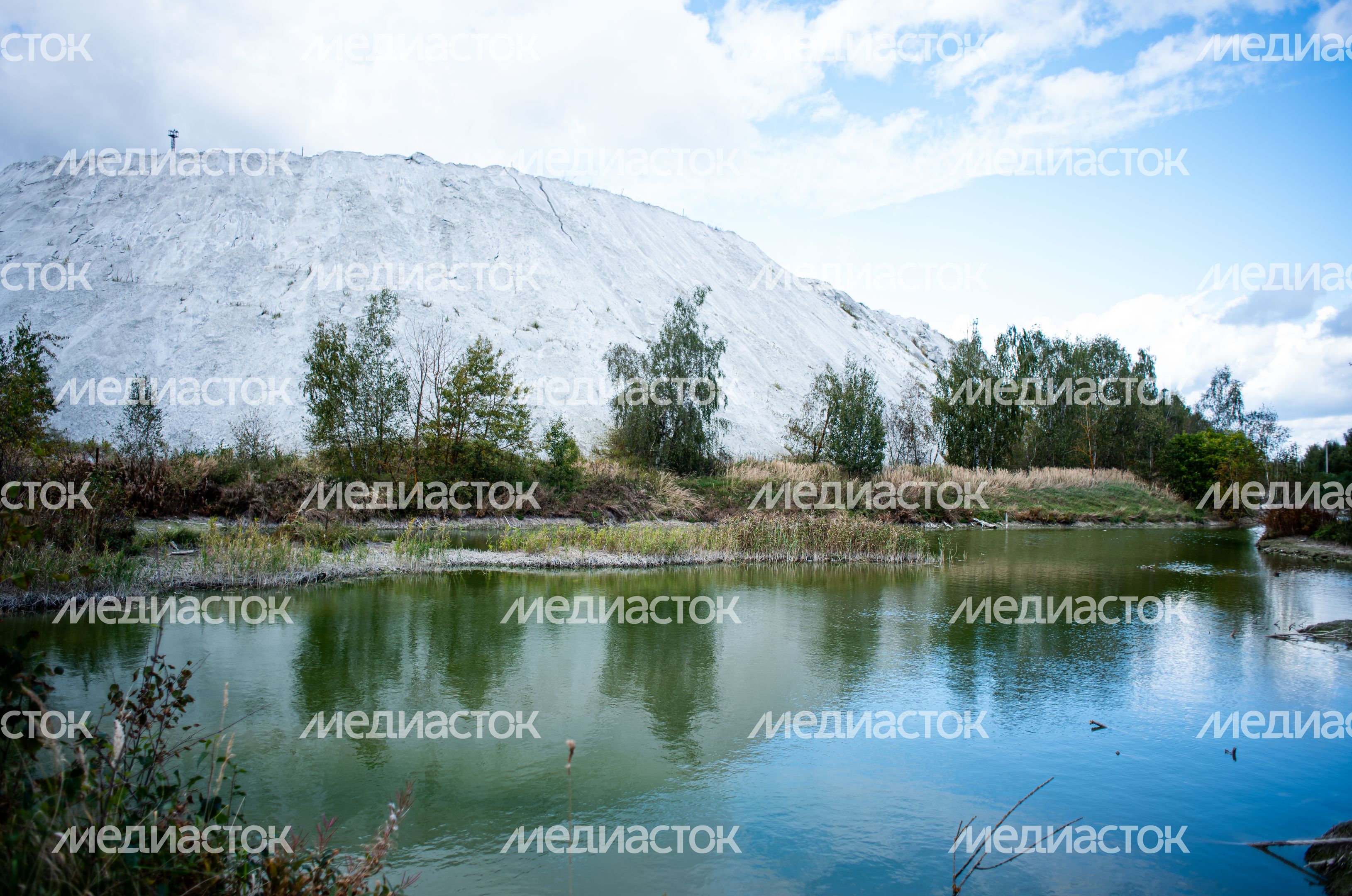 Белая гора в городе Воскресенск