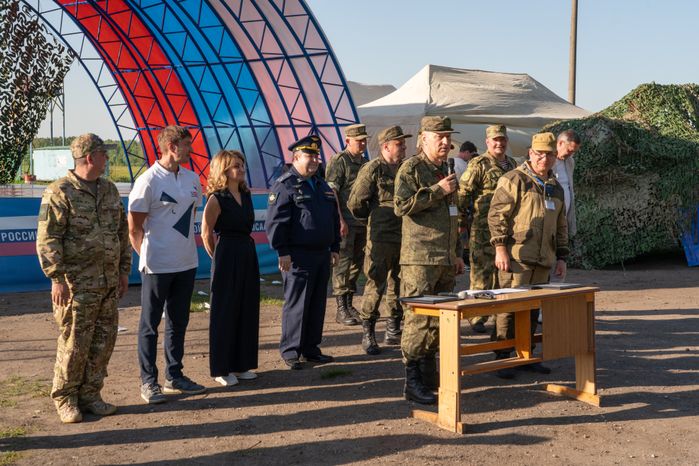 Военно-техническая игра "Арт-дуэль-2024" на аэродроме Волосово