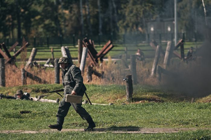 Военно-историческая реконструкция «Огненная дуга» в Одинцовском округе, посвященная Курской битве