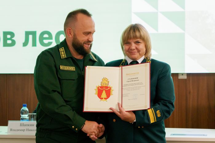 96 специалистов лесного хозяйства наградили ко Дню работников леса в Подмосковье