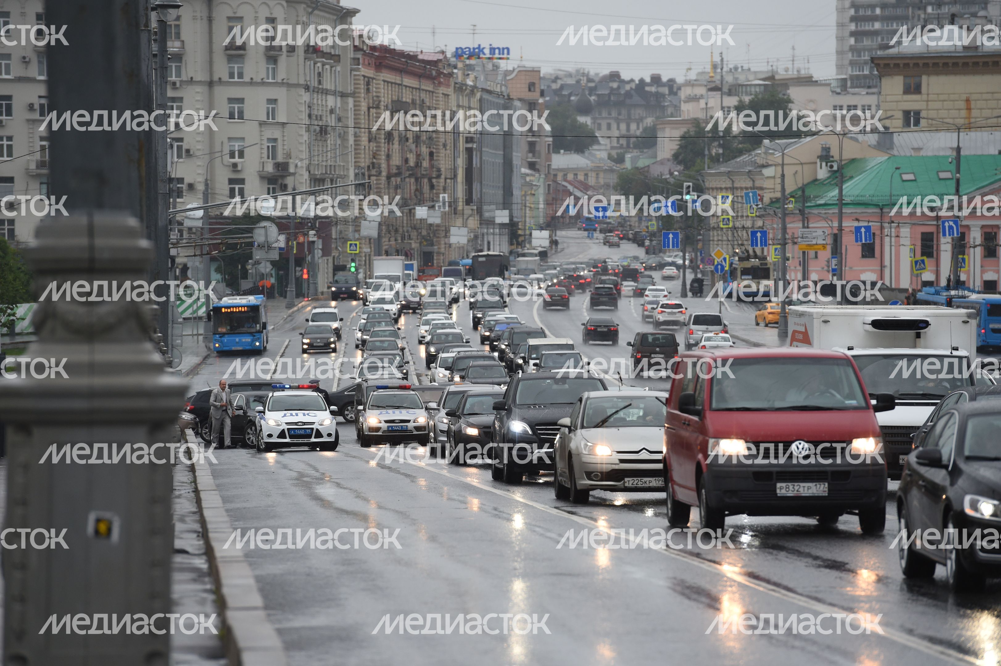 Пробки в Москве