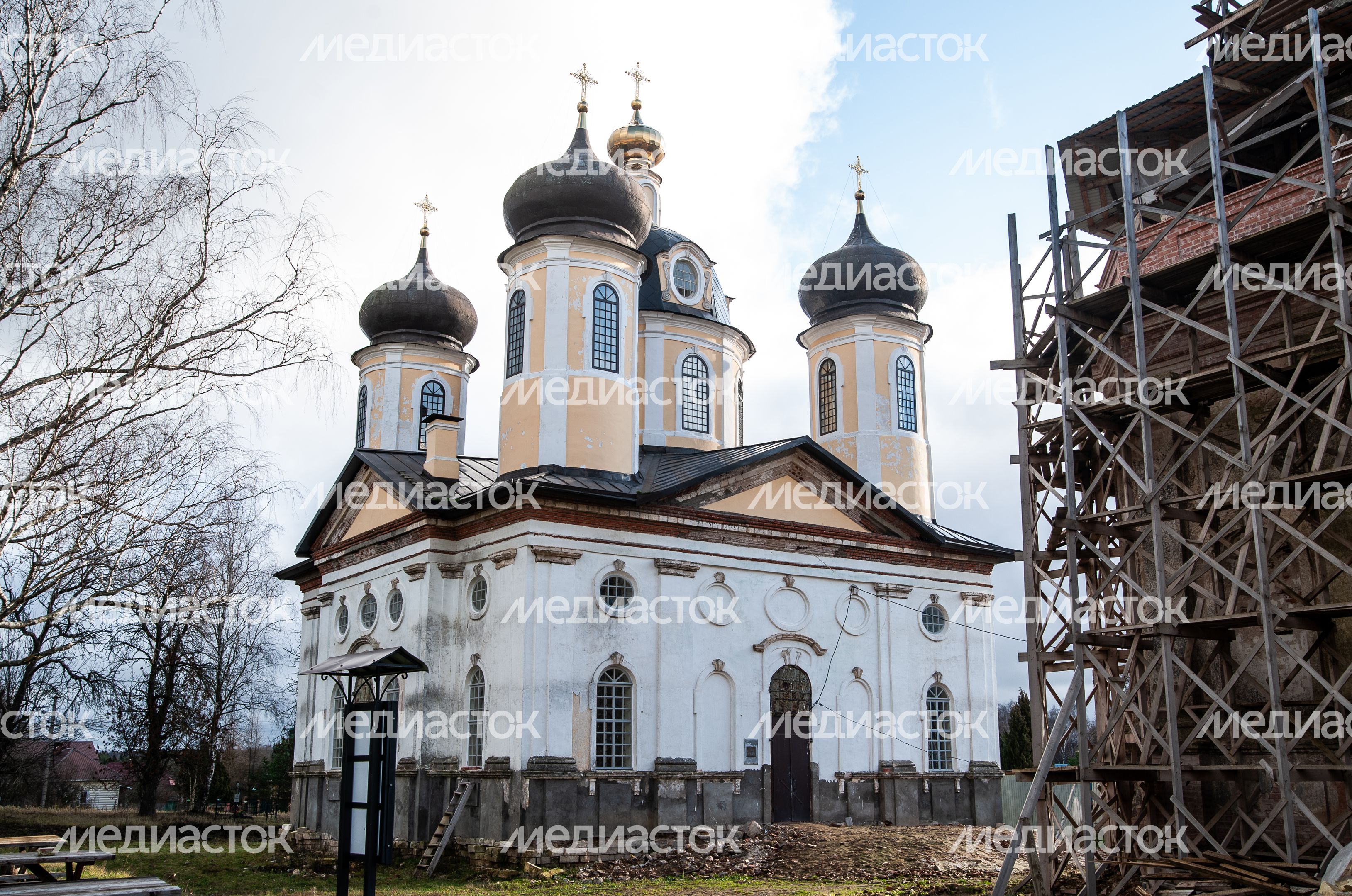 Церковь Преображения Господня в деревне Спасс-Косицы