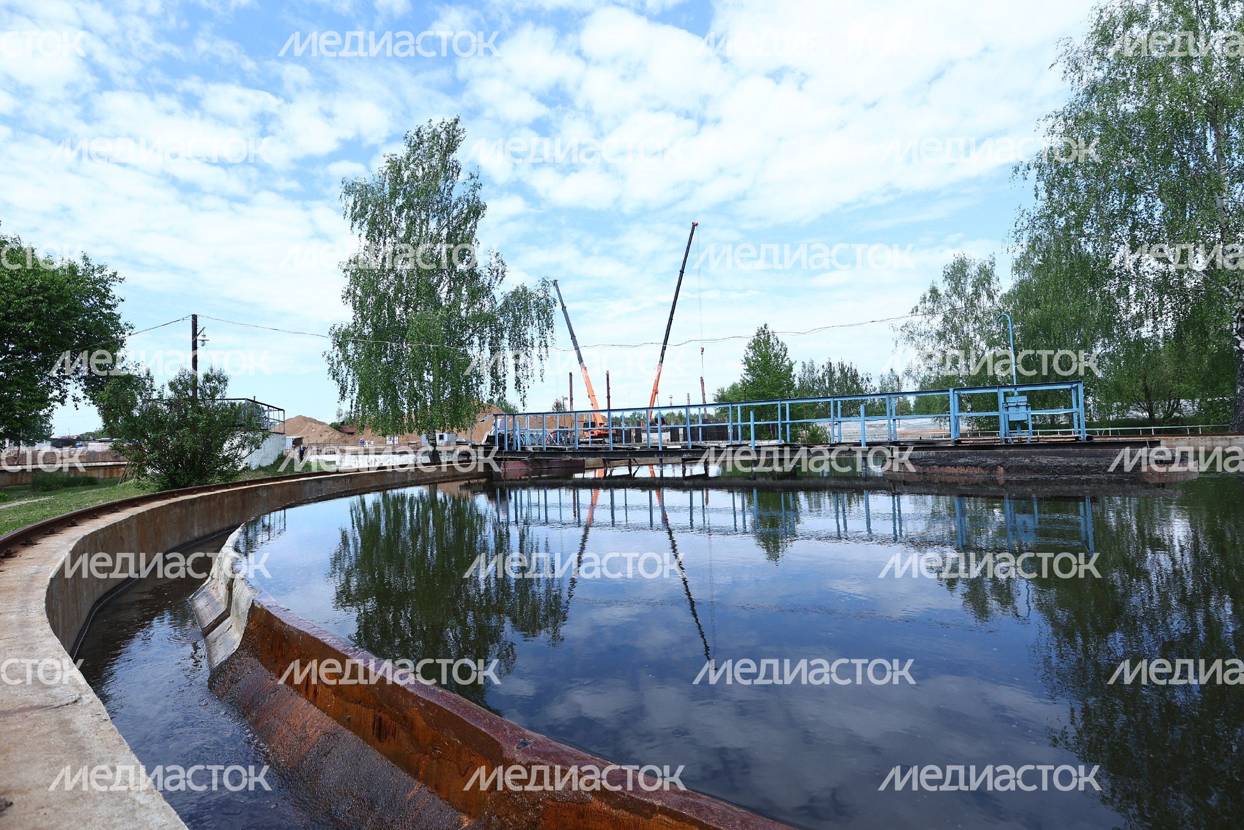 В Сергиевом Посаде продолжается строительство современного комплекса очистных сооружений