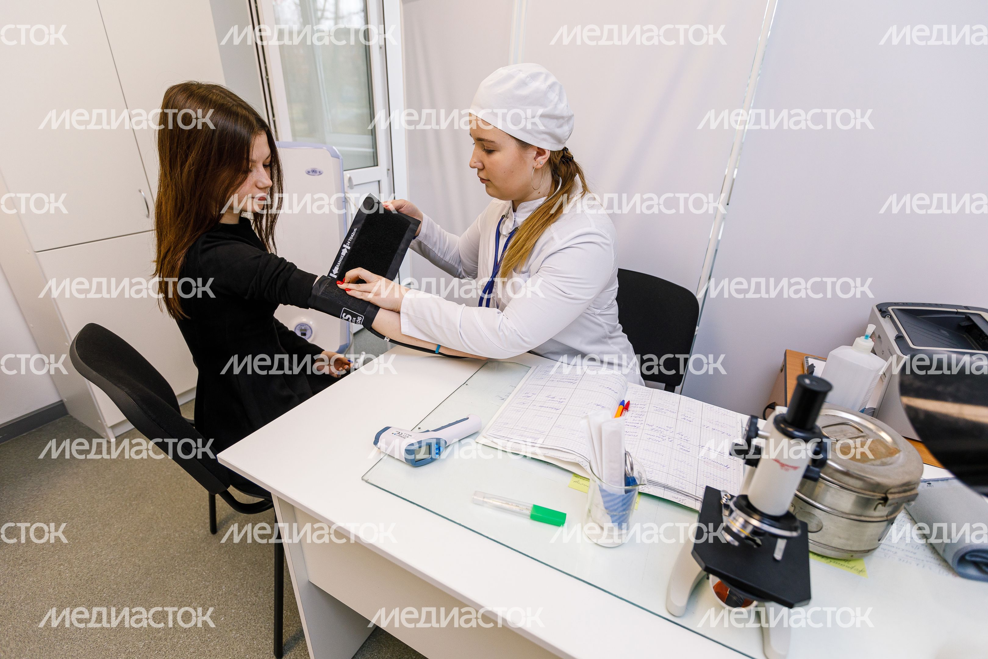 Практические занятия медсестер в Волоколамском филиале Красногорского колледжа