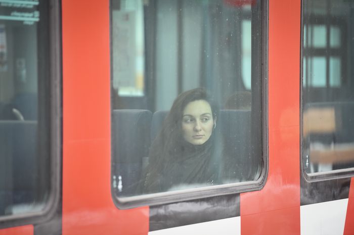 Снежная погода в Москве