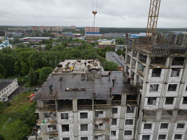 В подольском посёлке Южный в Подольске строят дома для расселения аварийного жилья