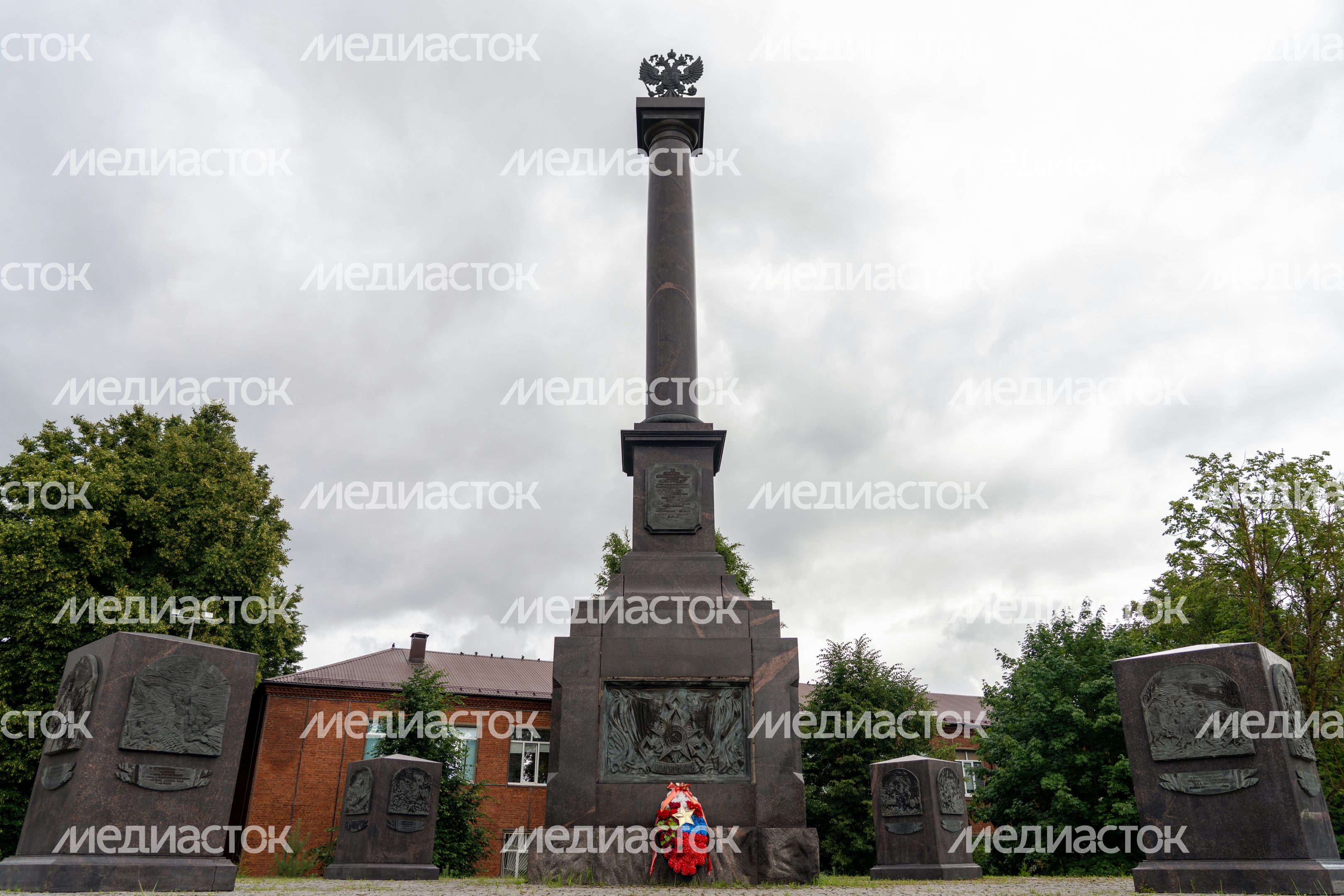 Стела «Город воинской славы» в Волоколамске