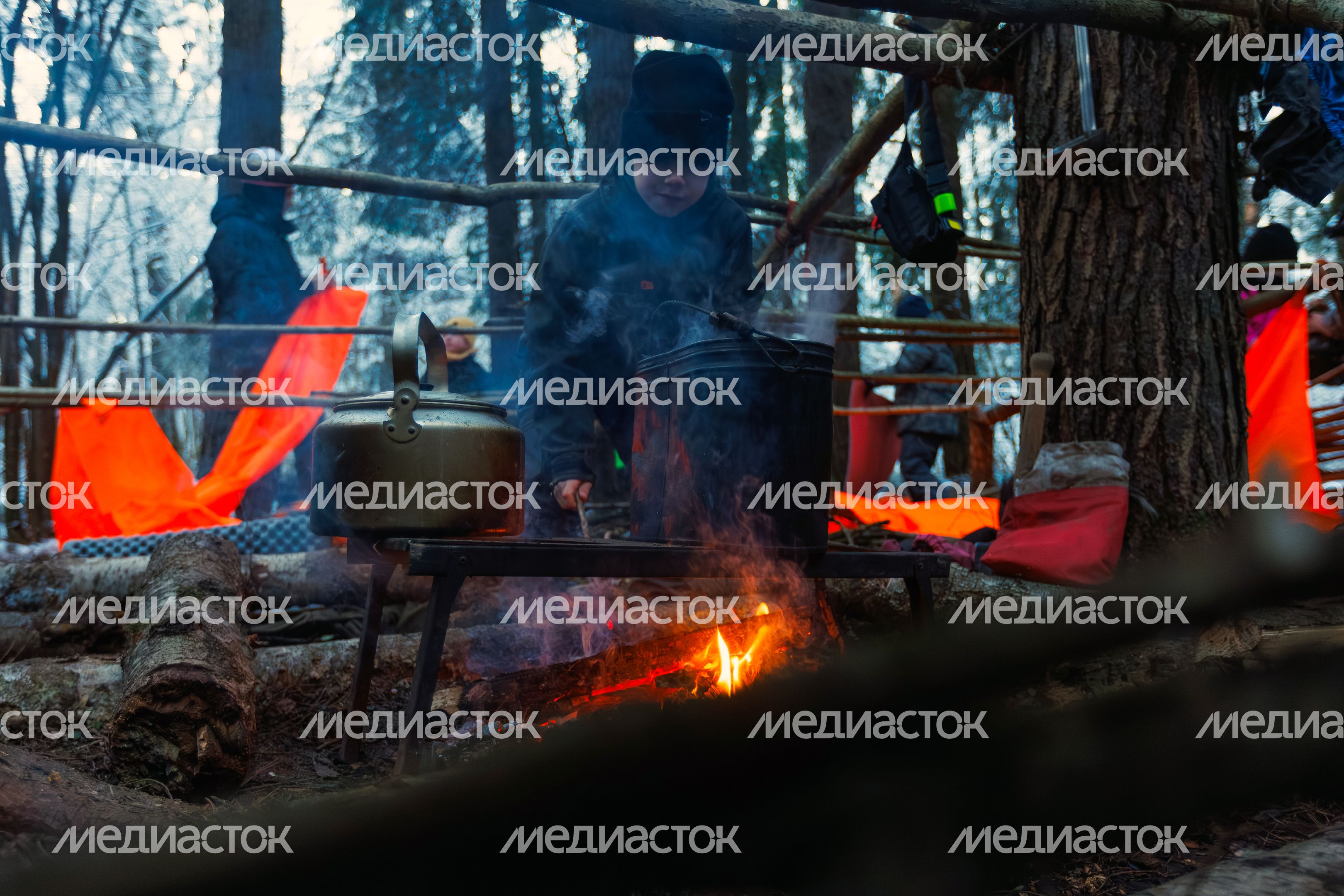 Курсы выживания в лесу для детей: зимний поход в Химкинский лес Курсы выживания в лесу для детей: зимний поход в Химкинский лес