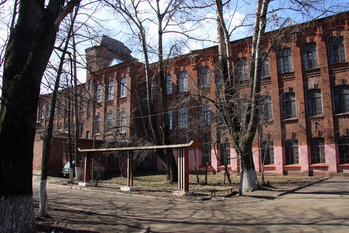 Производство георгиевских ленточек в Клину