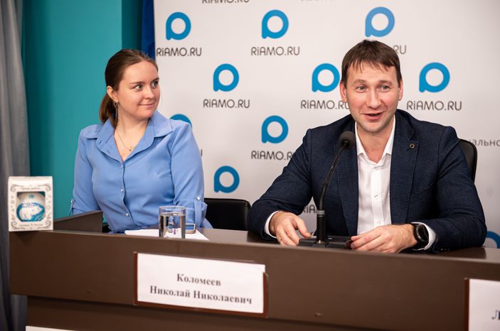 Пресс-конференция по организации «Добрых комнат» в Подмосковье