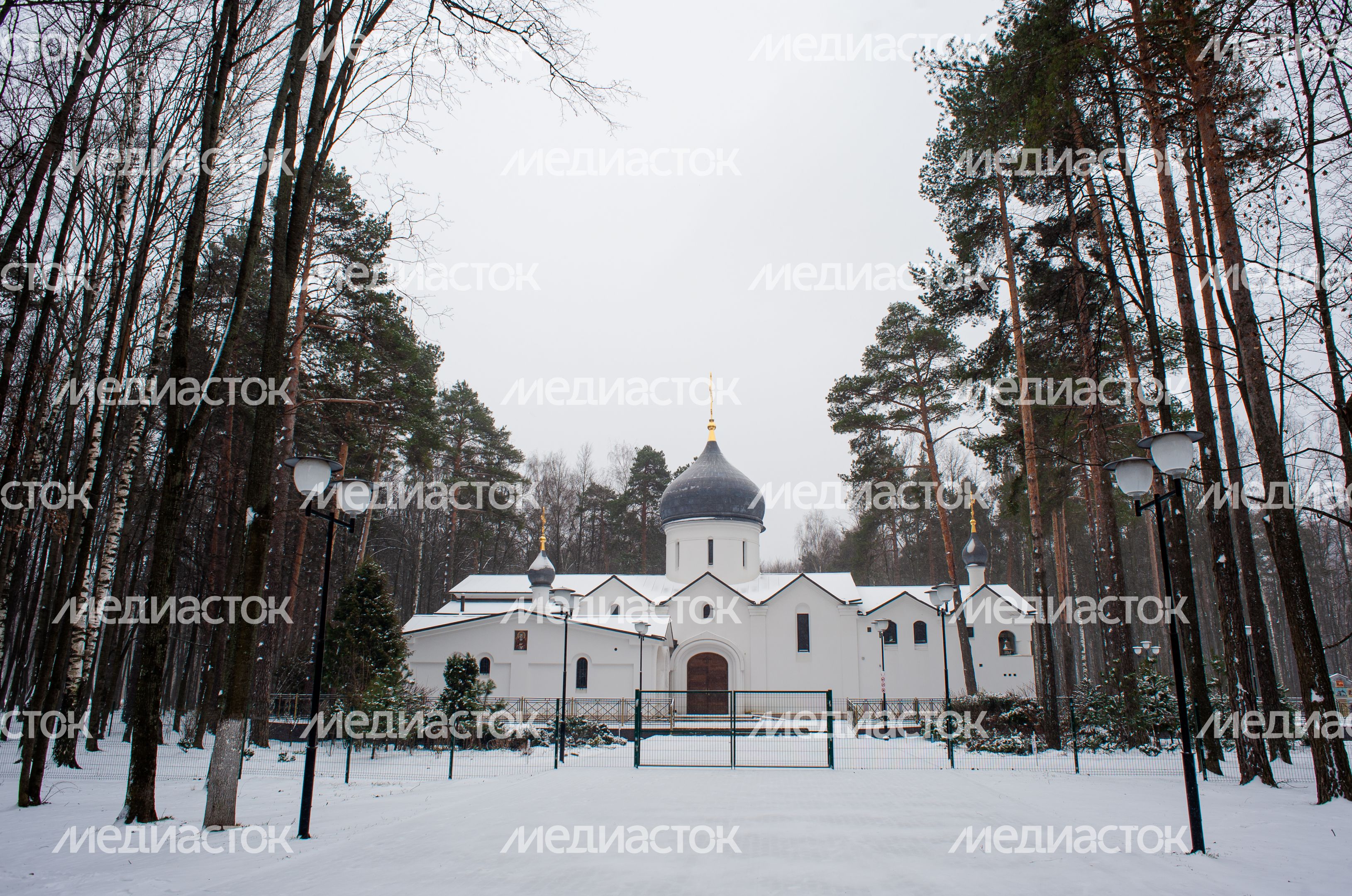 Зимние виды города Королёв