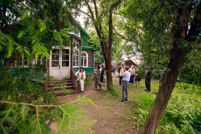 Мемориальный дом-музей С. Дурылина в деревне Болшево округа Королев