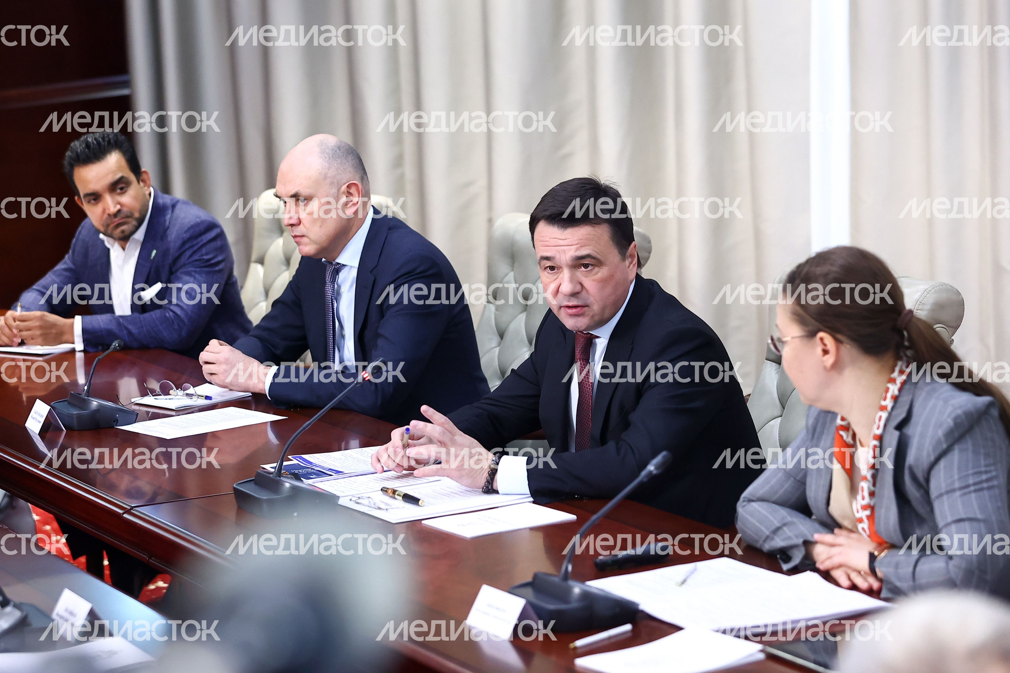 Совещание Губернатора Подмосковья с представителями бизнеса