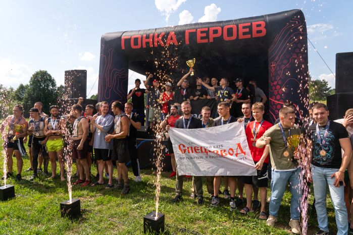 Гонка героев на полигоне Алабино собрала 1,5 тыс. человек