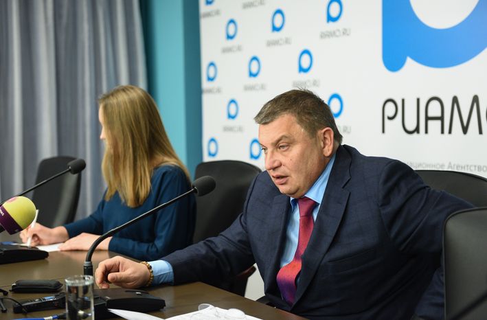 Пресс-конференция министра потребительского рынка и услуг Подмосковья