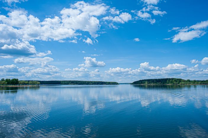 Весенние виды города Руза