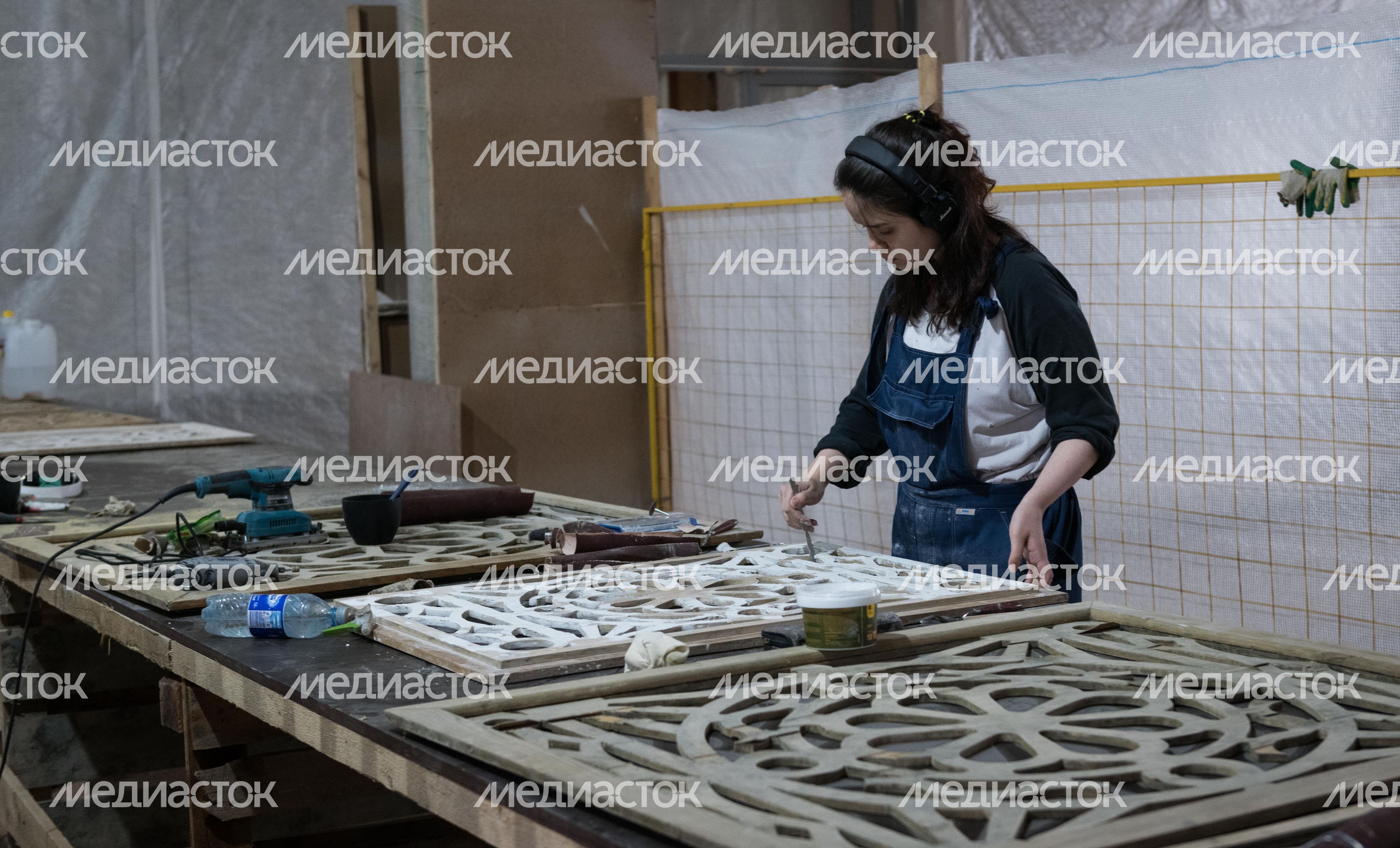 Реставрация Северного речного вокзала