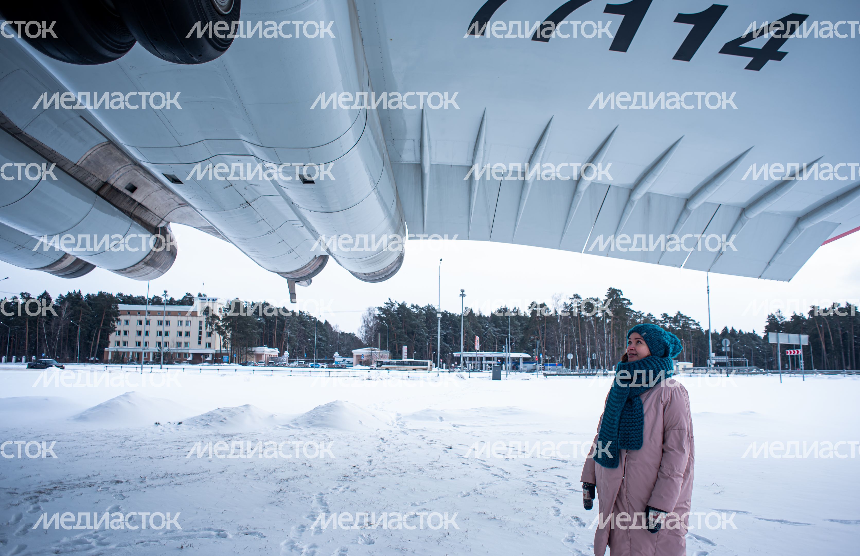 Зимние виды города Жуковский
