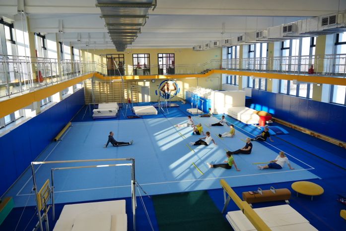 Зал для занятий в спорткомплексе «Трудовые резервы»