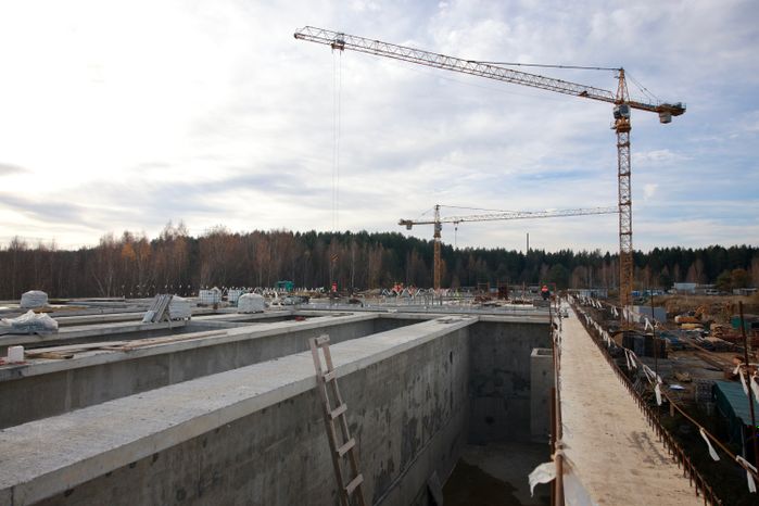 Реконструкция очистных сооружений в Звенигороде