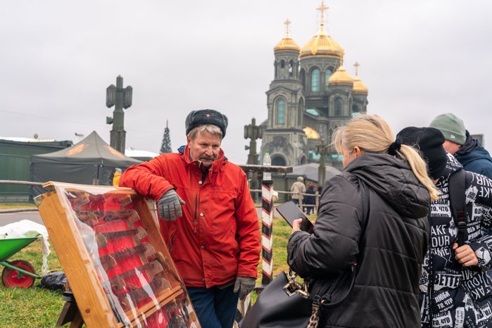 Интерактивные площадки для зрителей военно-исторической реконструкции «Битва под Москвой» ко Дню воинской славы России