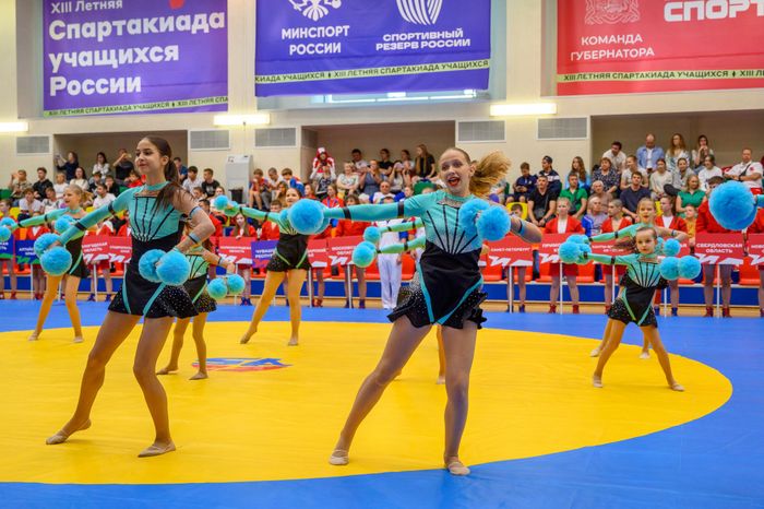 Торжественное открытие XIII летней Спартакиады учащихся России в Мытищах