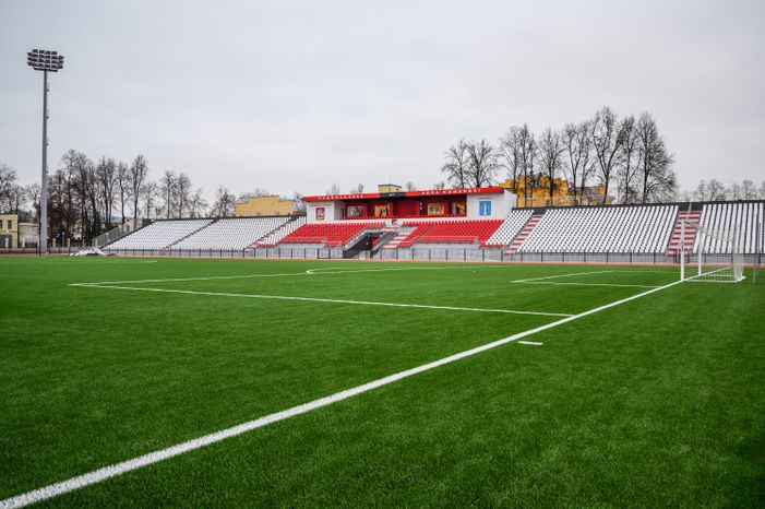 Стадион "Авангард" в Коломне после капремонта