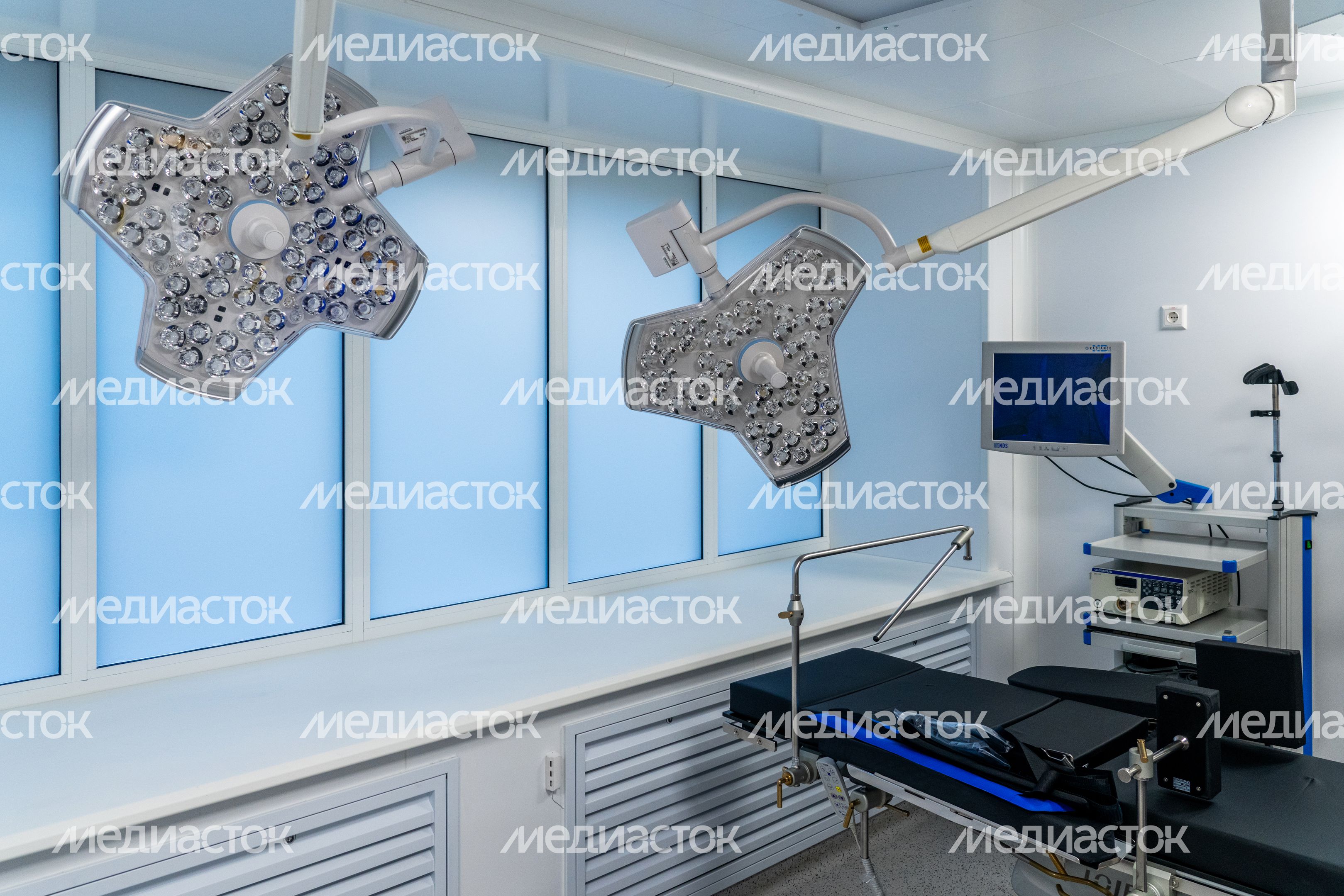 Оборудование в операционной нового хирургического корпуса Одинцовской областной больницы Оборудование в операционной нового хирургического корпуса Одинцовской областной больницы