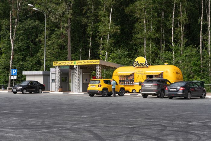 Пункт взимания платы на автодороге Северный обход Одинцово